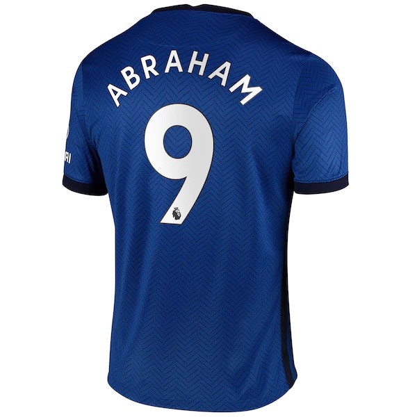 Camiseta Chelsea NO.9 Abraham Primera equipo 2020-2021 Azul